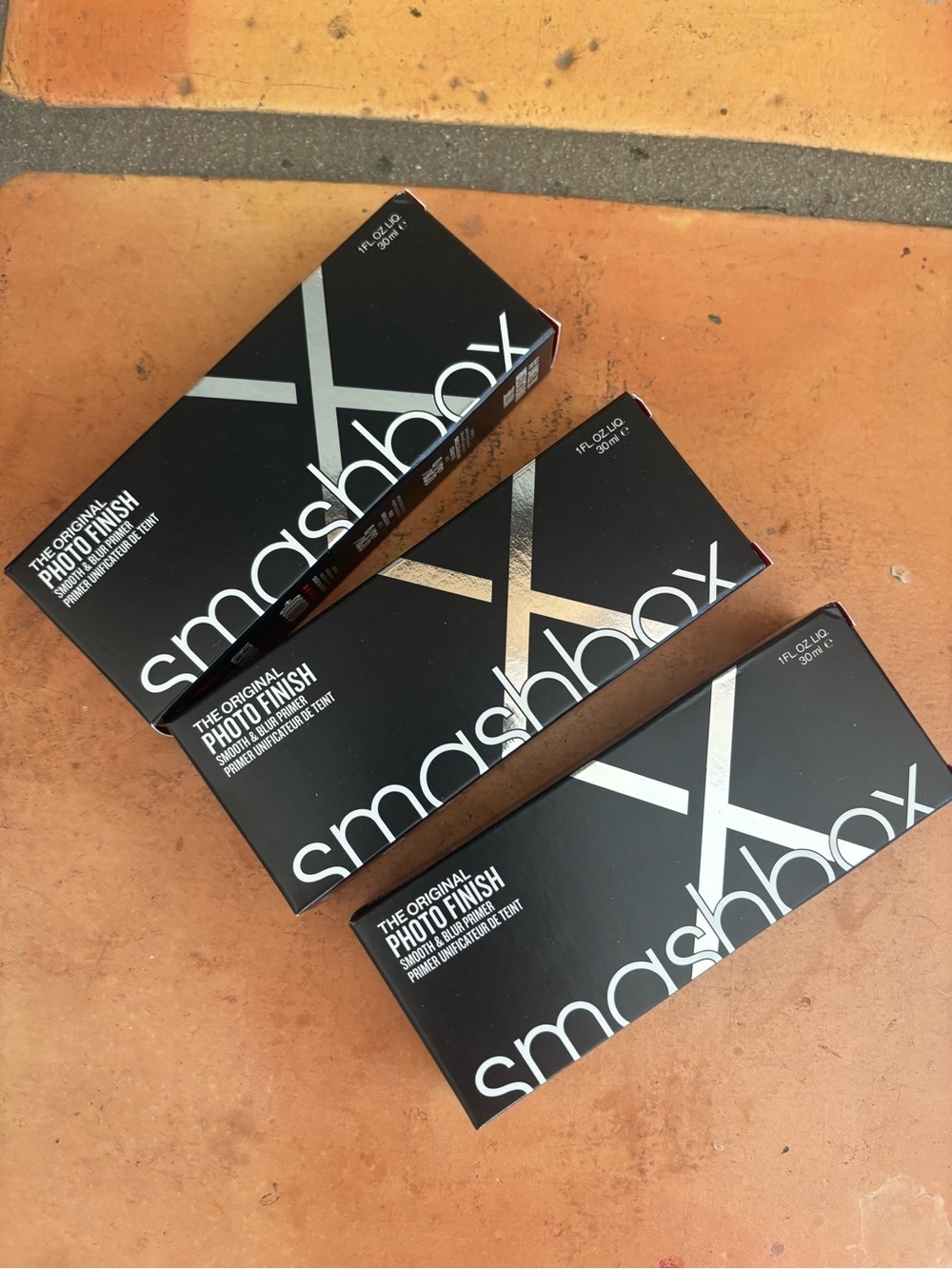 Smashbox The Original Photo Finish Primer brand new in box set of 3